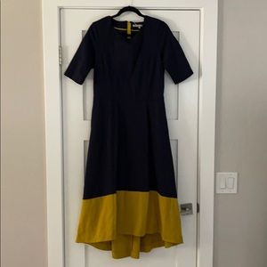 Boden Wren Ponte Midi dress
